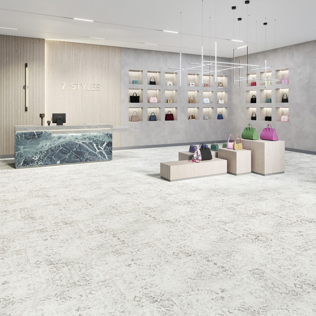 Joka LVT Design 555 beton- en Natuursteenlook Dryback 91,4 x 45,7 cm