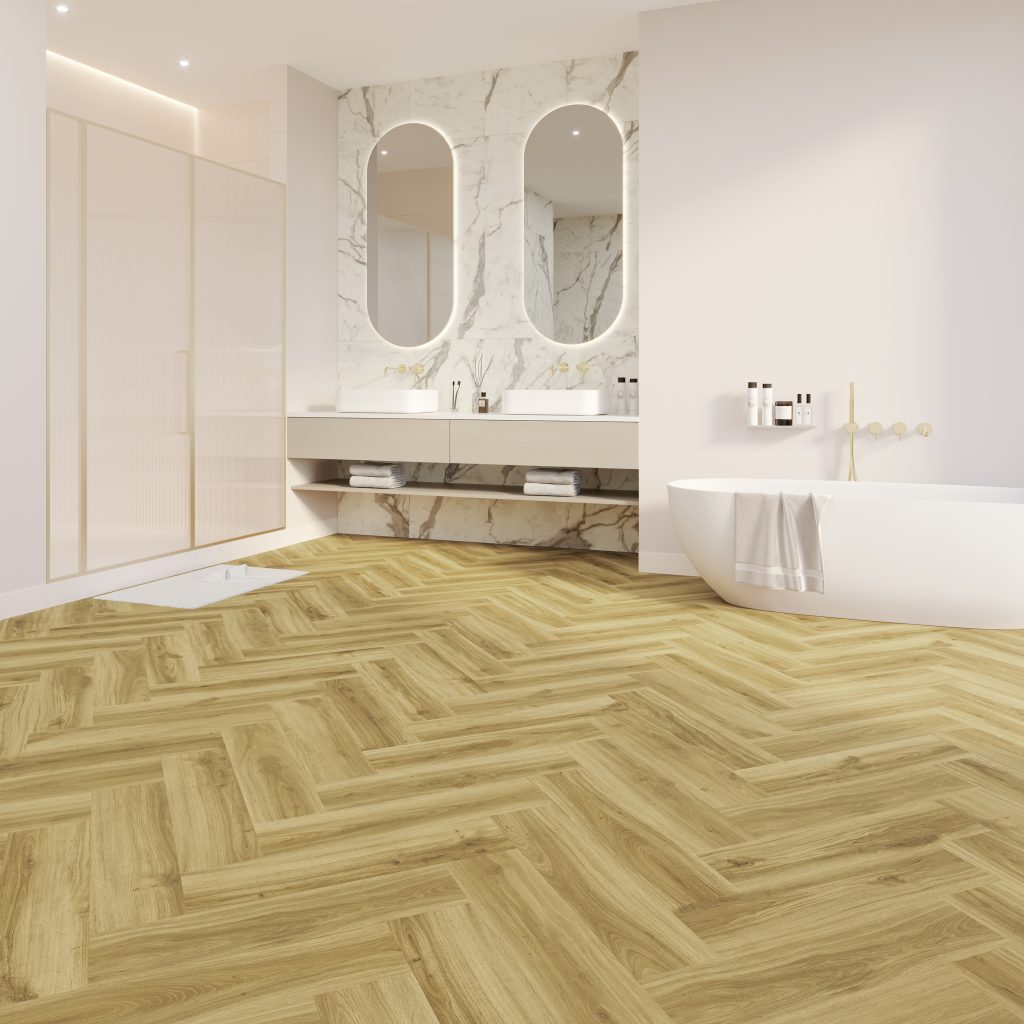 Joka LVT 555 Evolut Visgraat Dryback 63,2 x 15,8 cm