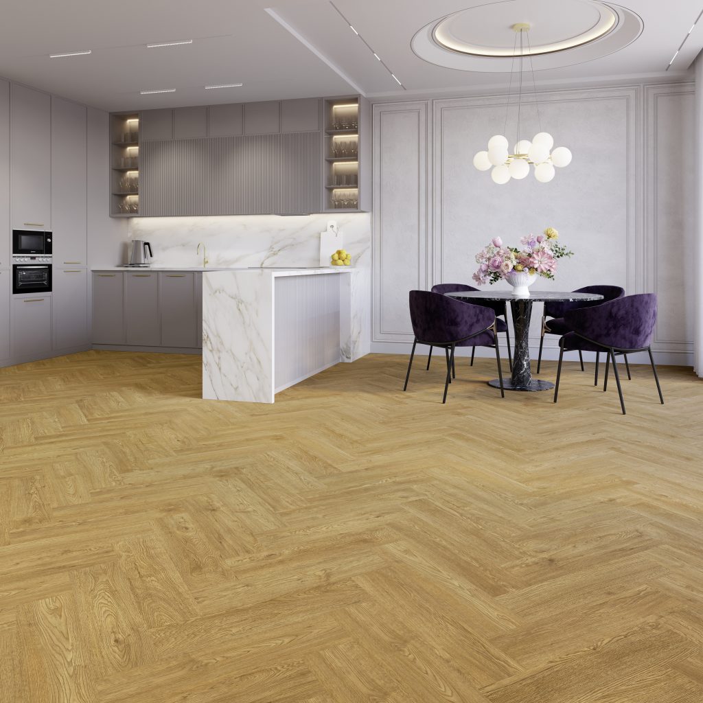Joka LVT 555 Evolut Visgraat Dryback 63,2 x 15,8 cm