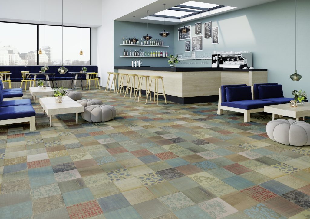 Joka LVT Design 555 beton- en Natuursteenlook Dryback 91,4 x 45,7 cm