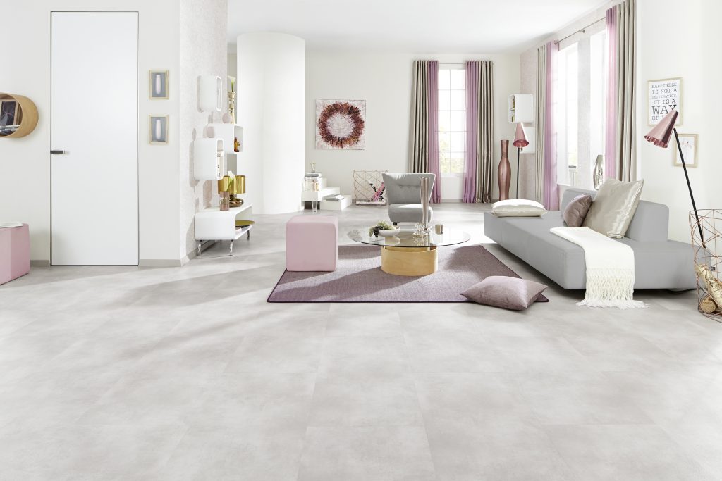 Joka LVT Design 555 Luxe betonlook Dryback 91,4 x 45,7 cm