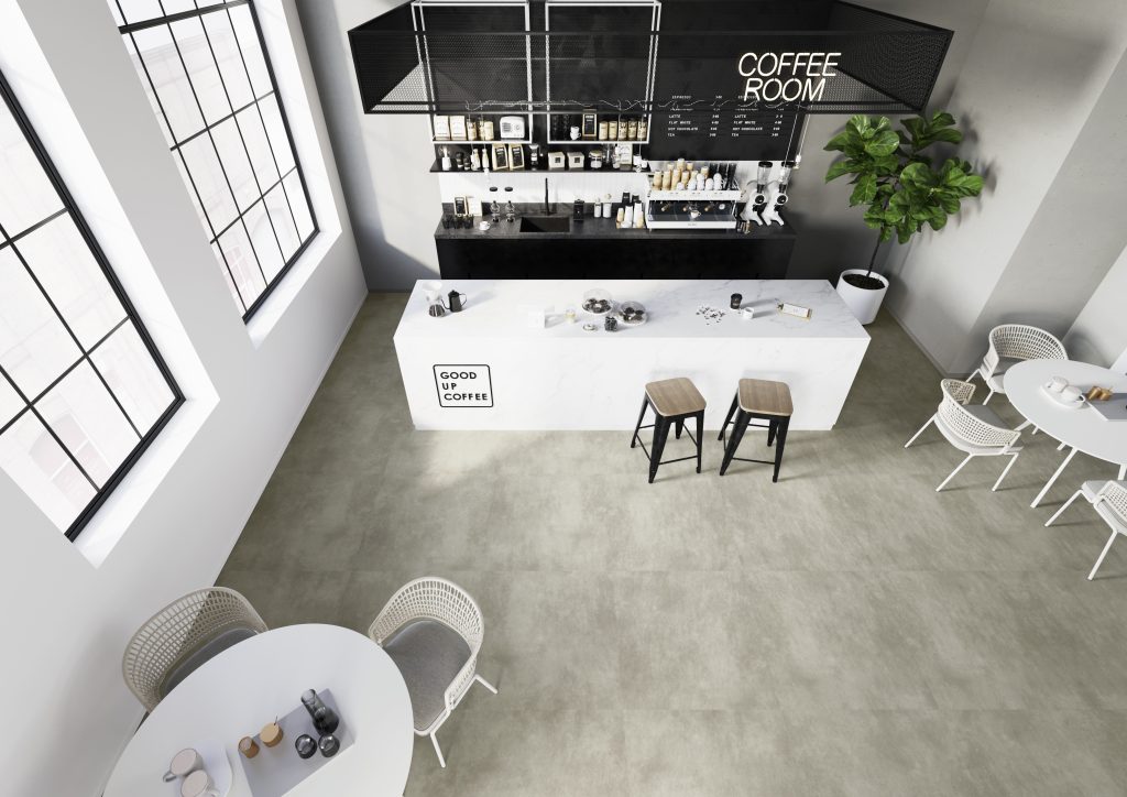 Joka LVT Design 555 Betonlook Dryback 91,4 x 91,4cm
