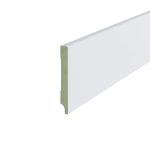 Moderne MDF plint 90x12 (RAL 9010)